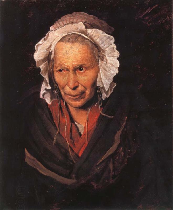 Theodore Gericault Madwoman afflicted with envy China oil painting art
